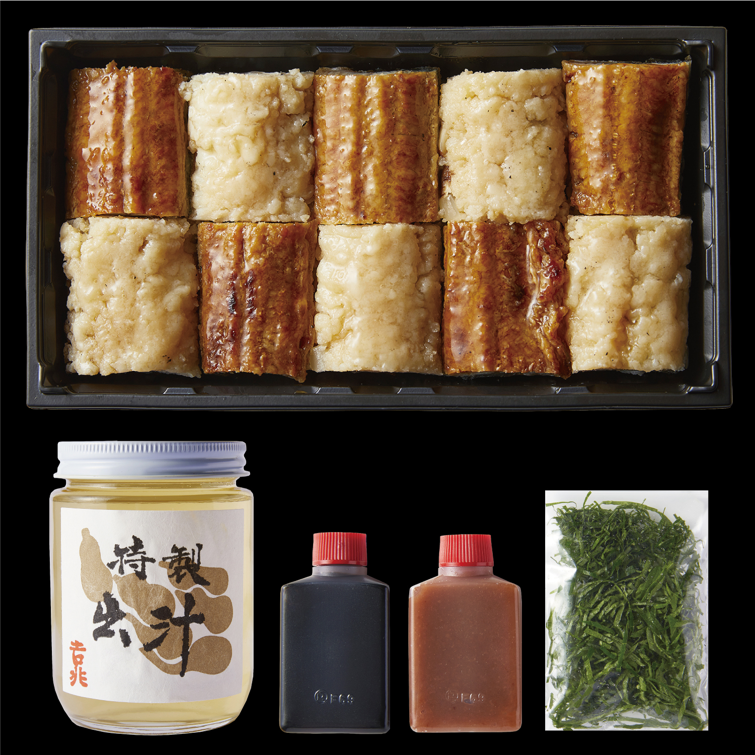 京都吉兆 鱧と鰻の養生寿司