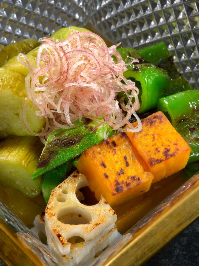 夏野菜の焼物