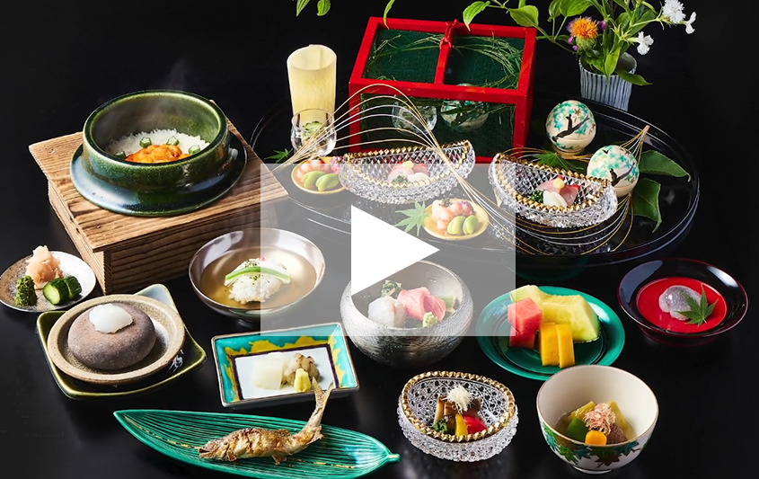 HANA吉兆 懐石料理 ［全10品］ 動画