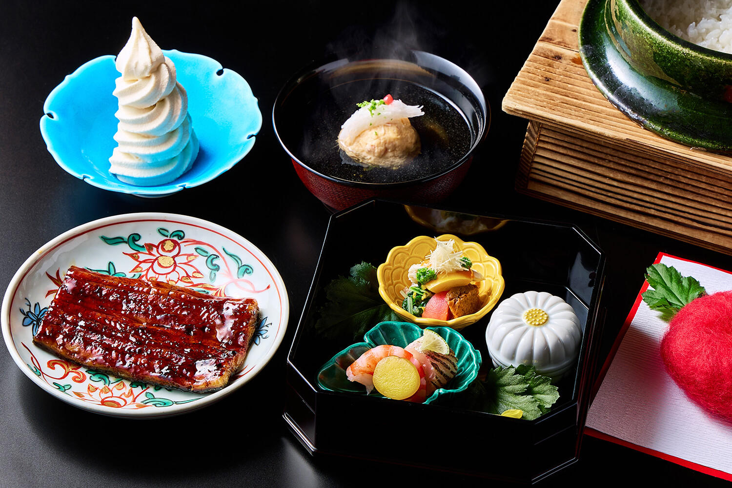 鰻蒲焼き懐石 画像