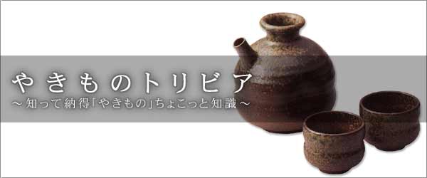やきものトリビア～知って納得｢やきもの｣ちょこっと知識～
